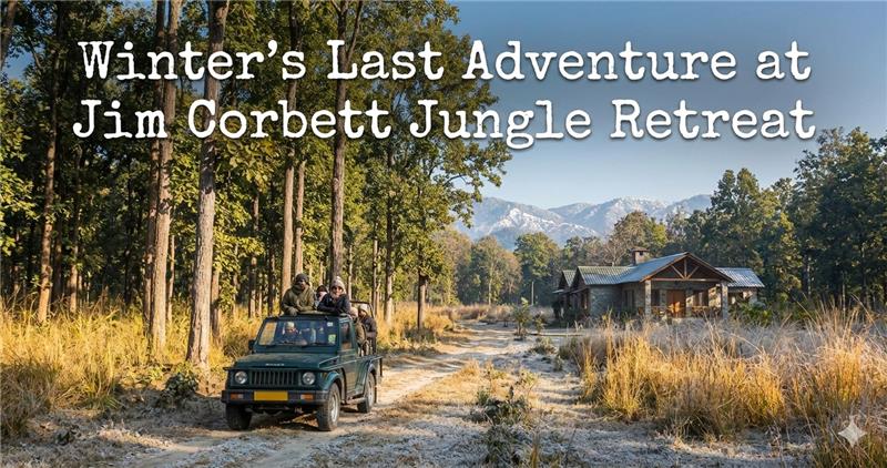 image of Winter’s Last Adventure at Jim Corbett Jungle Retreat