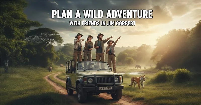 Plan a Wild Adventure with Friends in Jim Corbett
